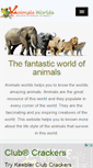 Mobile Screenshot of animalsworlds.com